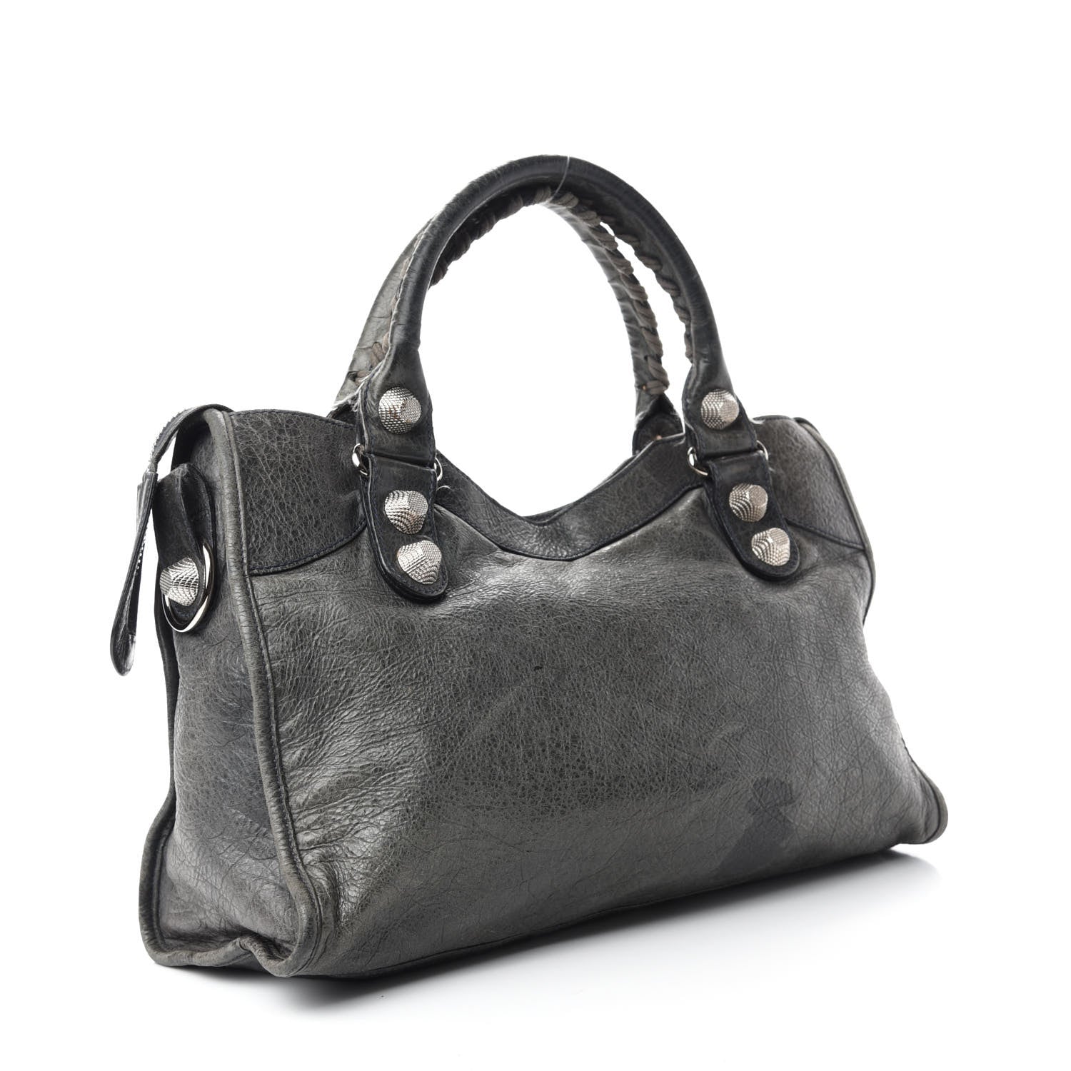 Balenciaga Agneau Giant 21 Silver Hardware City Anthracite 3 of 15