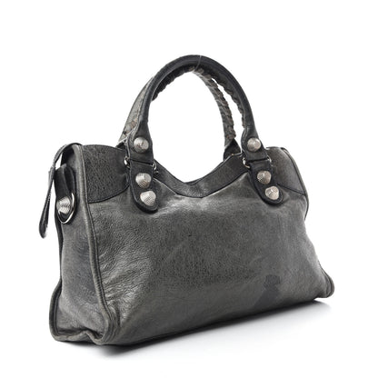 Balenciaga Agneau Giant 21 Silver Hardware City Anthracite 3 of 15