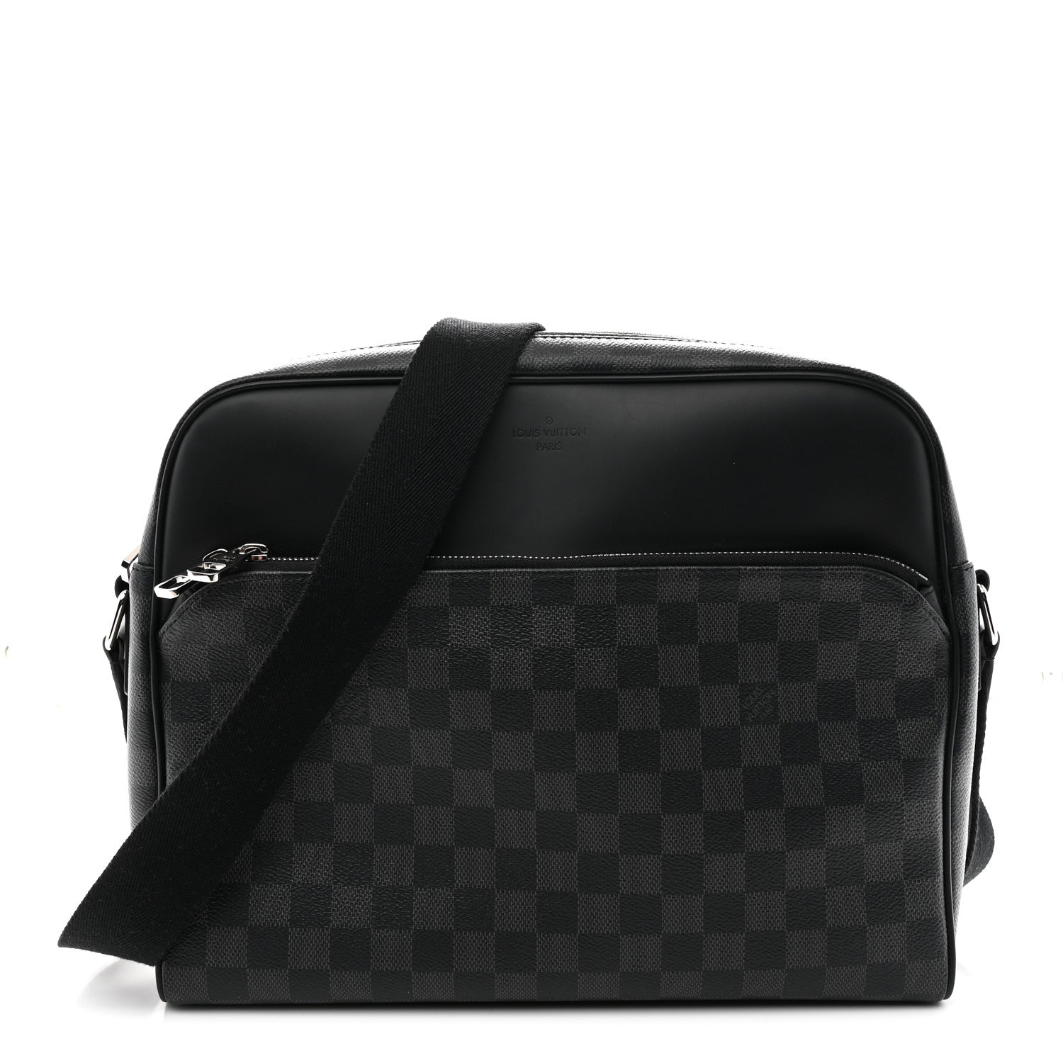 Louis Vuitton Damier Graphite Dayton Reporter MM 1 of 9