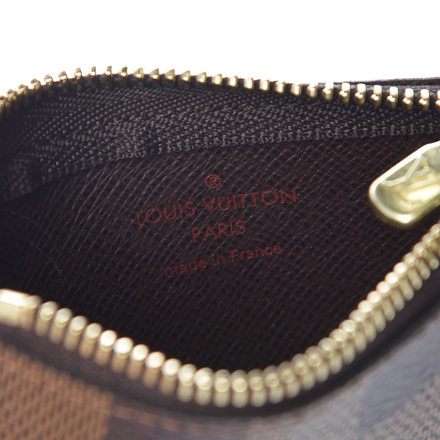 Louis Vuitton Damier Ebene Key Pouch 6 of 9