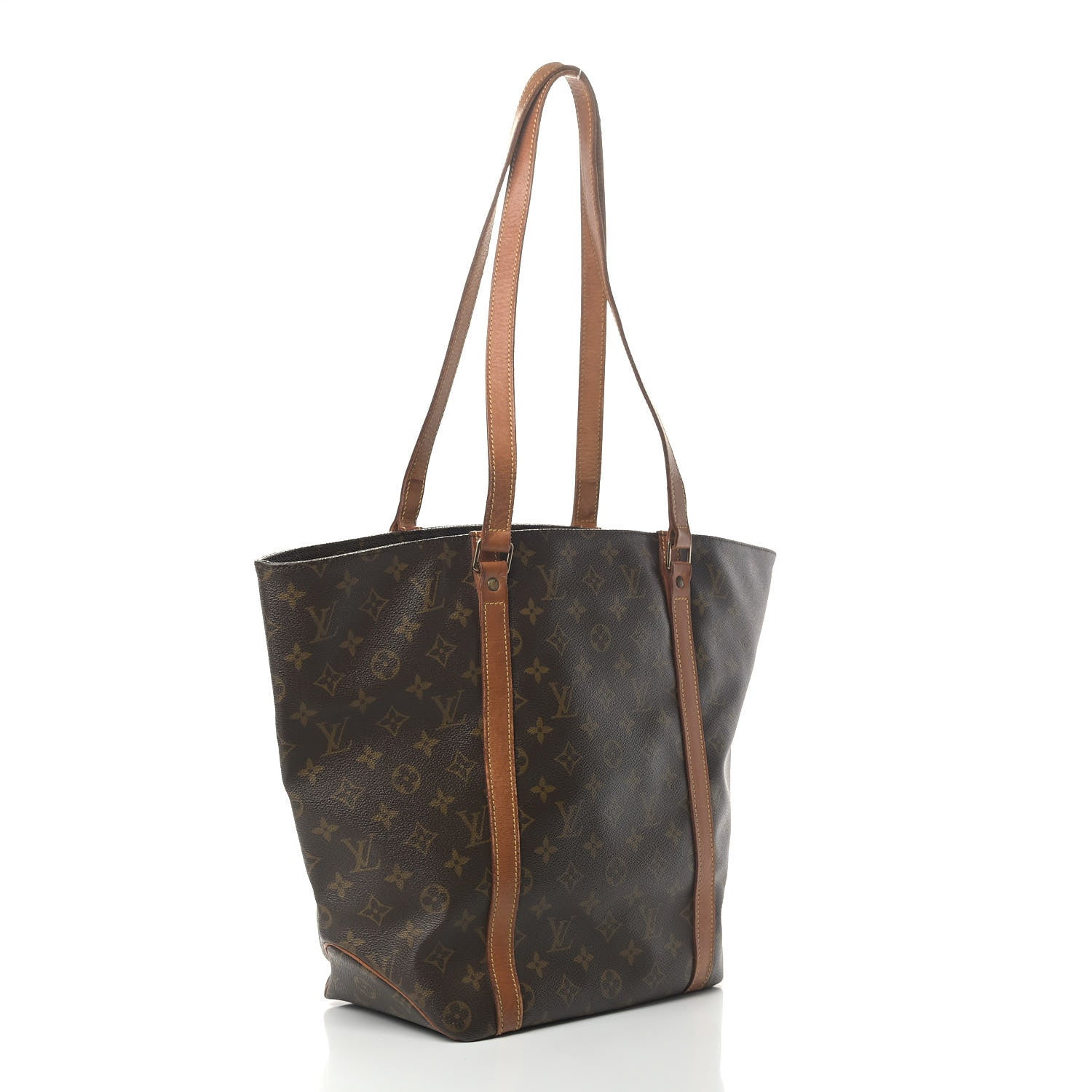 Louis Vuitton Monogram Sac Shopping Tote 2 of 8