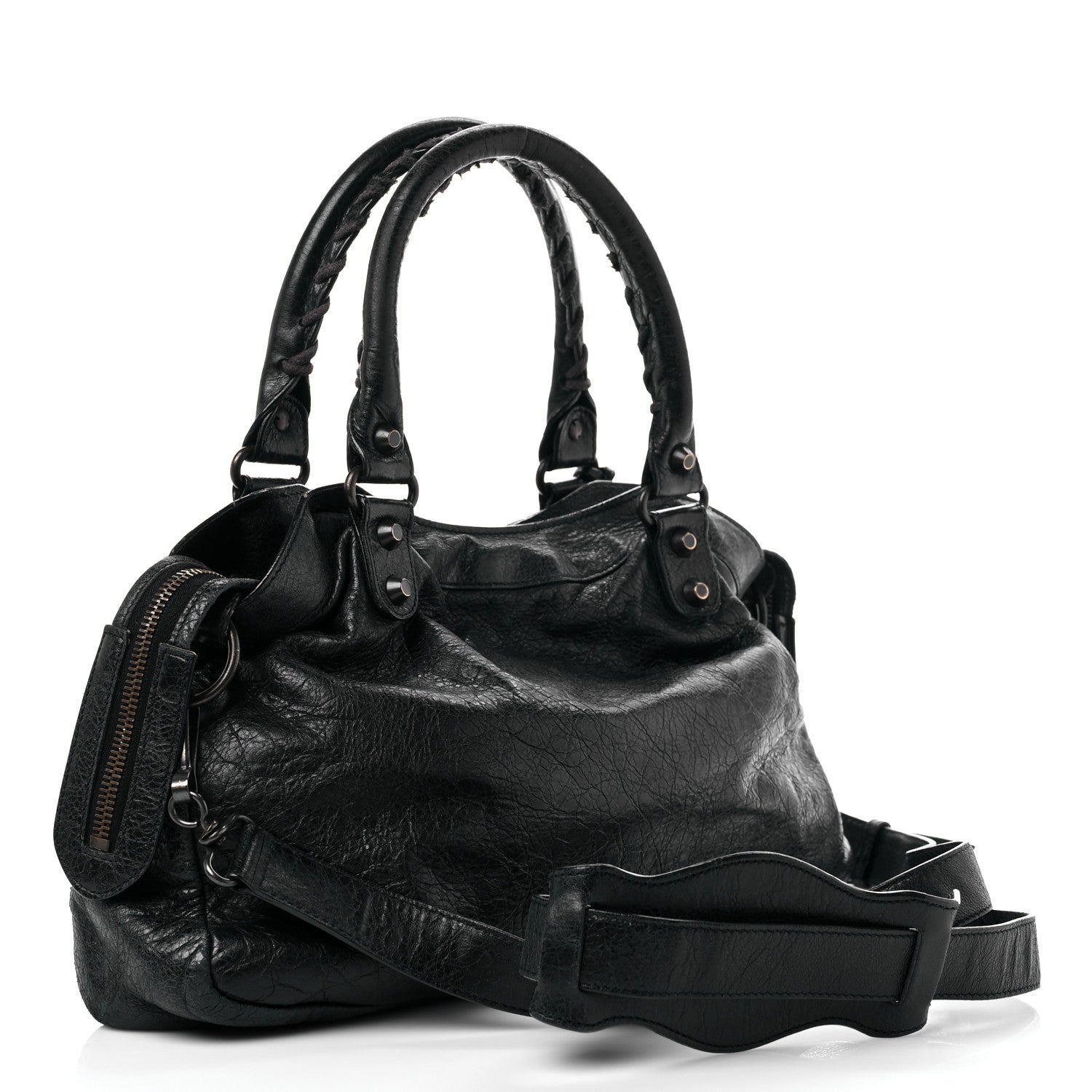 Balenciaga Agneau Classic Hardware Town Black 3 of 27