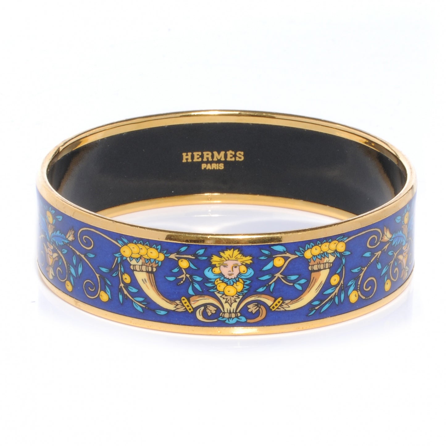 Enamel Printed Wide Bracelet 65