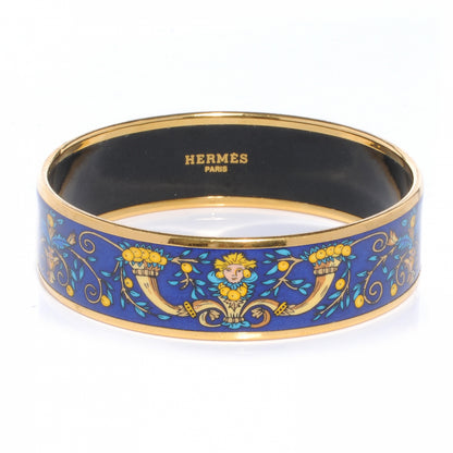 Hermes Enamel Printed Wide Bracelet 65 1 of 5