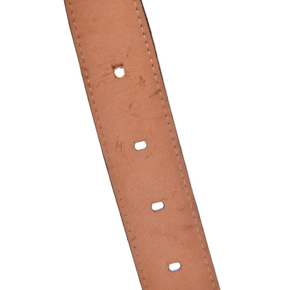 Louis Vuitton Damier Ebene 30mm Ellipse Belt 90 36 6 of 10
