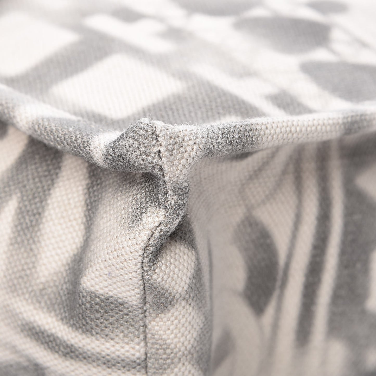 Canvas Small Iliad Shopping Tote Beige