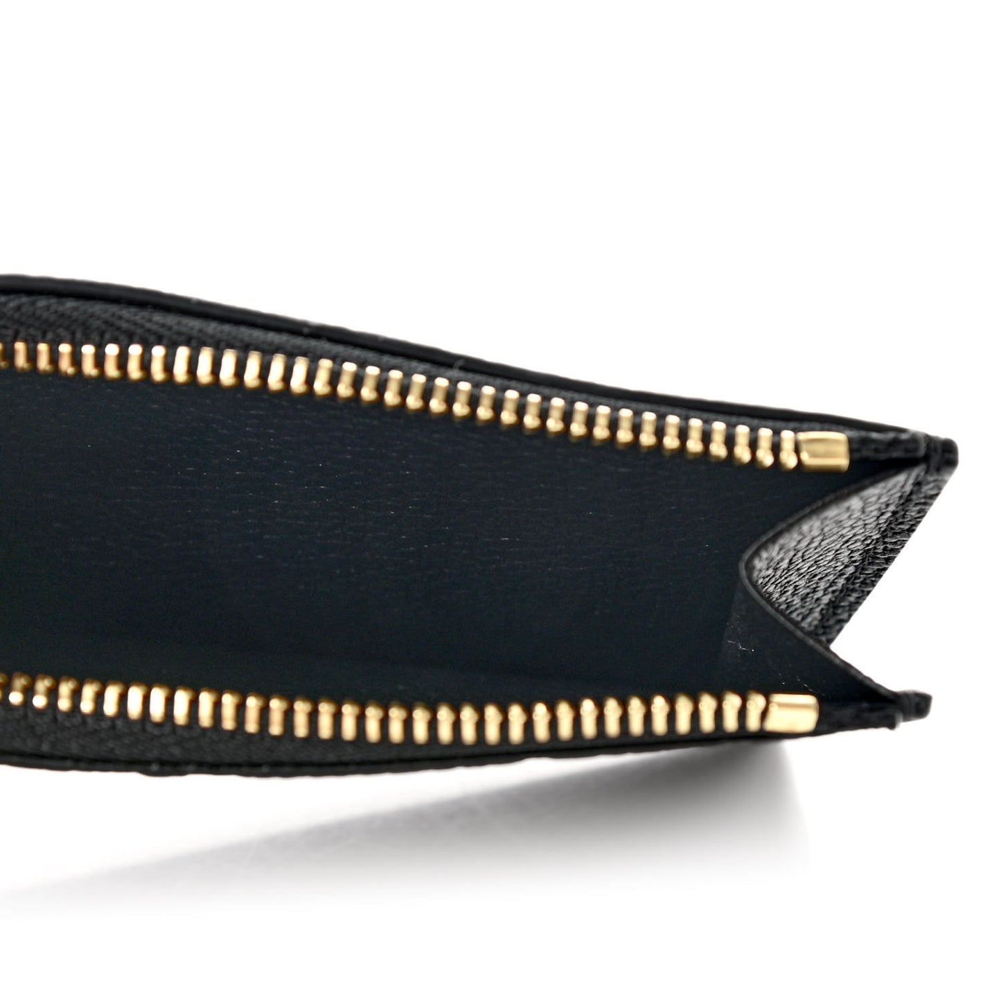 Empreinte Zipper Card Holder Black