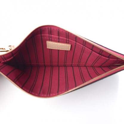 Louis Vuitton Monogram Neverfull MM GM Pochette Pivoine 5 of 7