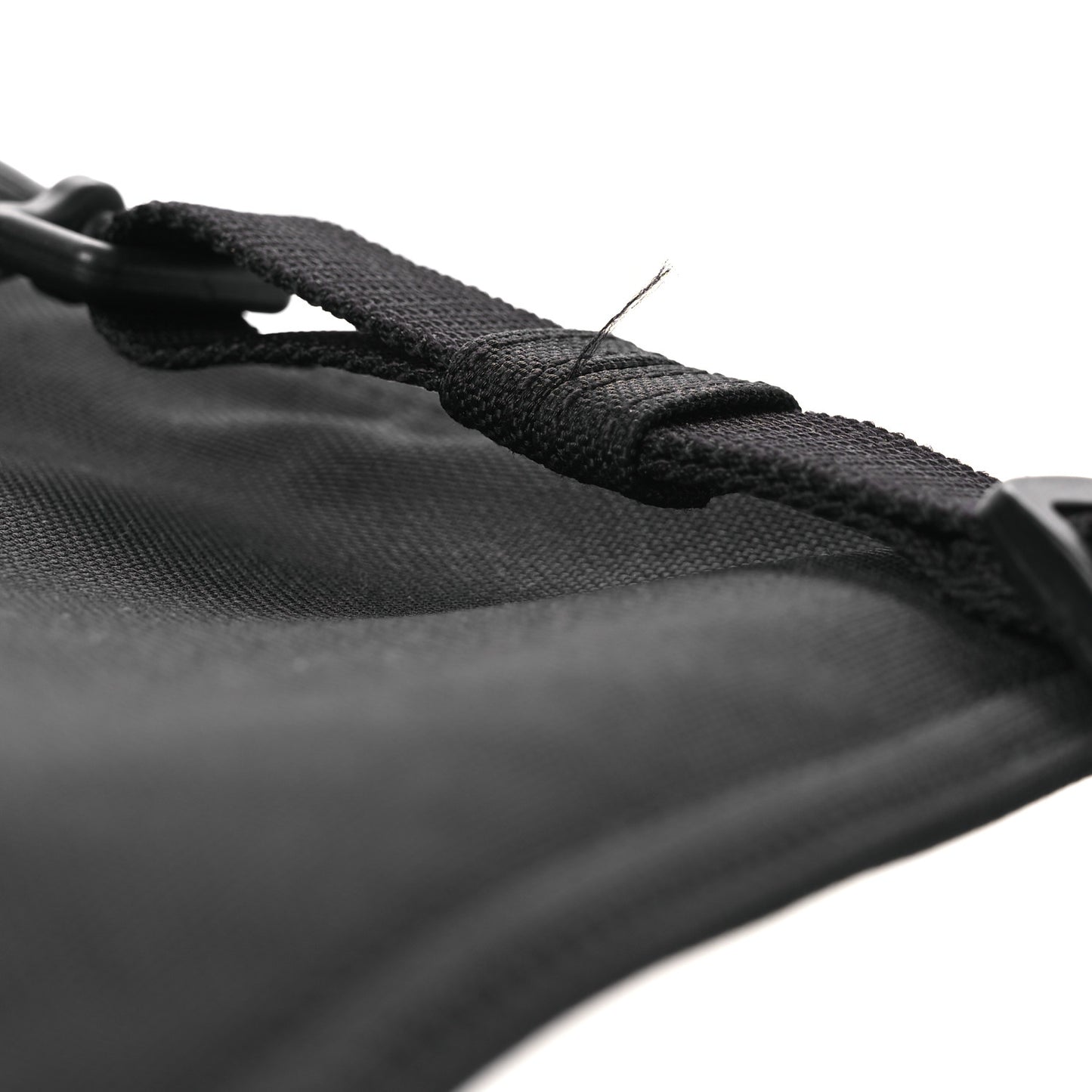 Nylon Explorer Crossbody Pouch Black