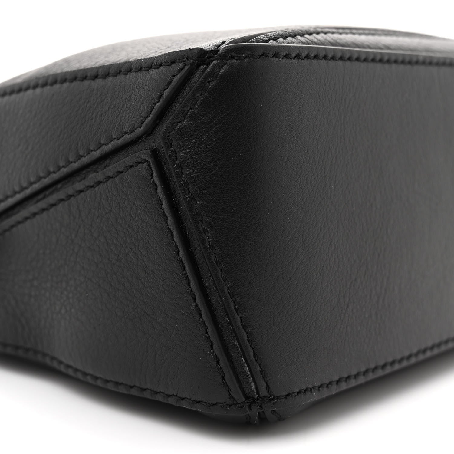 Loewe Calfskin Mini Puzzle Bag Black 9 of 11