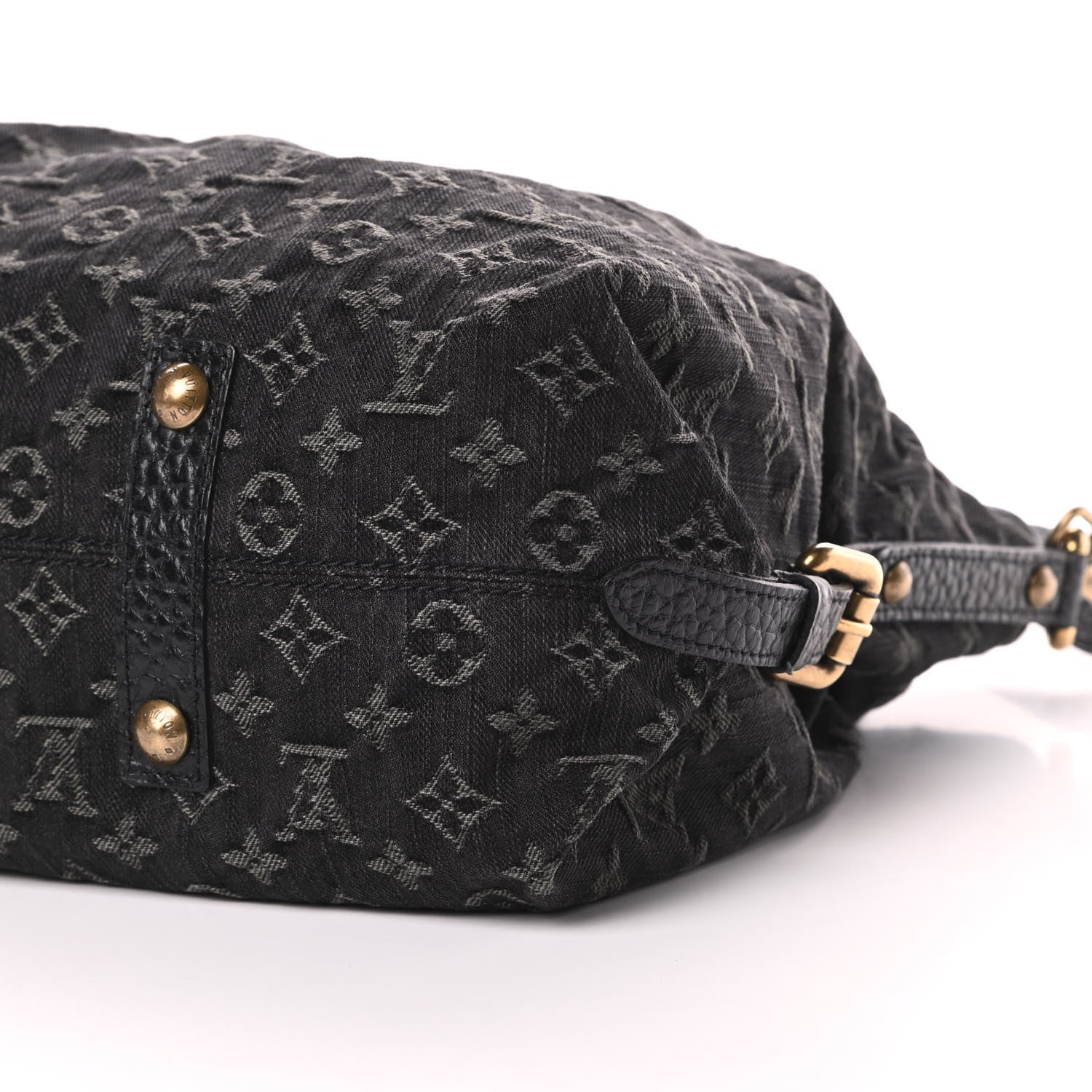 Louis Vuitton Denim Neo Cabby GM Black 9 of 11