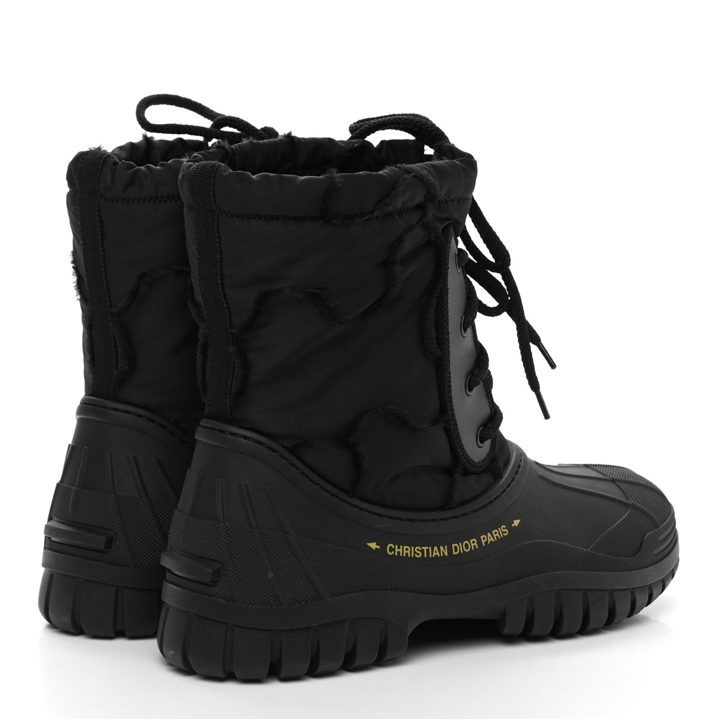 Rubber Nylon D-Venture Boots 39 Black