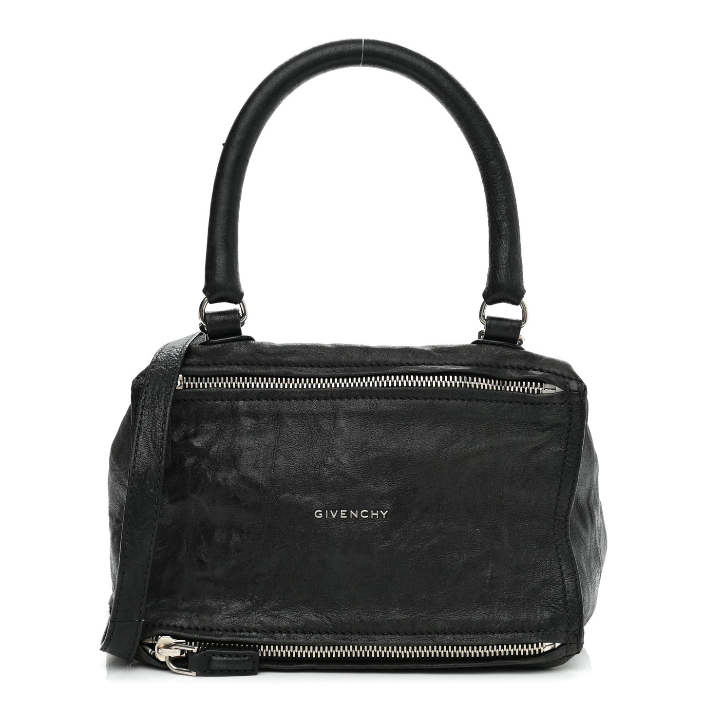 Tumbled Sheepskin Small Pandora Black