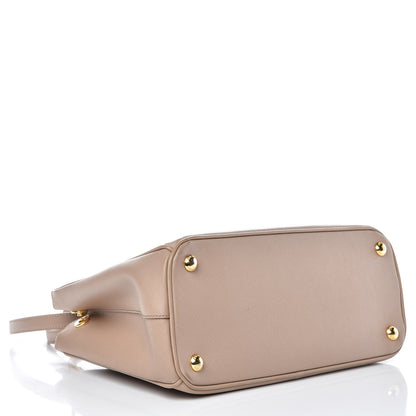 Prada Saffiano Small Galleria Double Zip Tote Cammeo 4 of 13