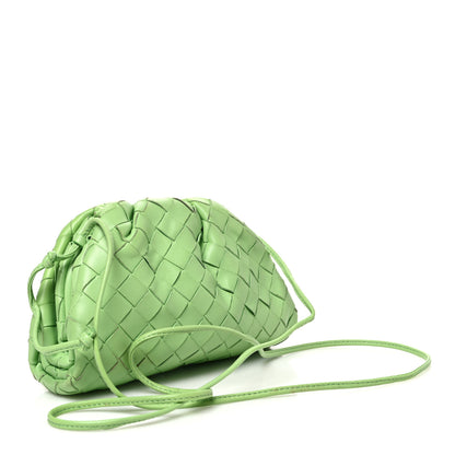 Bottega Veneta Nappa Intrecciato The Mini Pouch Pistachio 3 of 12