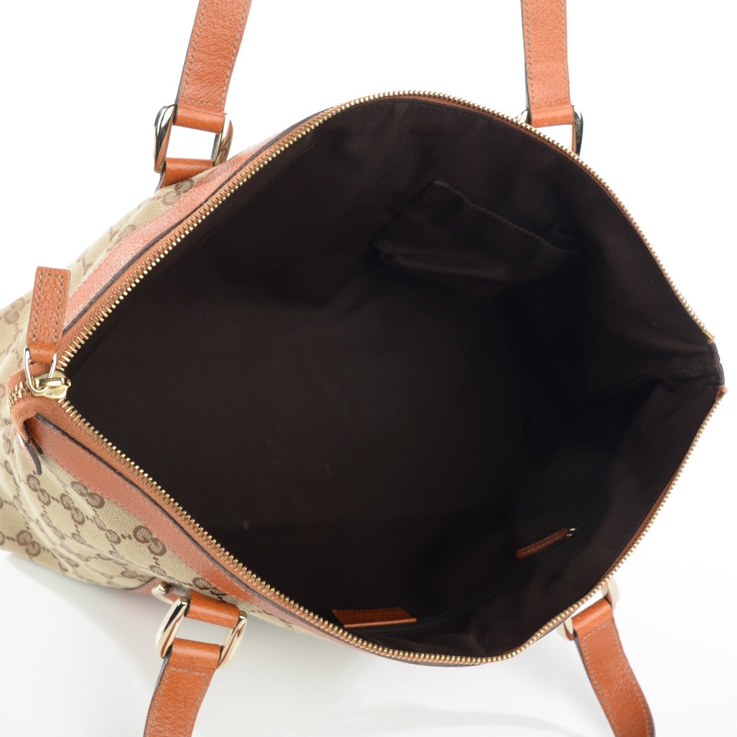 Gucci Monogram Medium Abbey Tote Tan 5 of 7