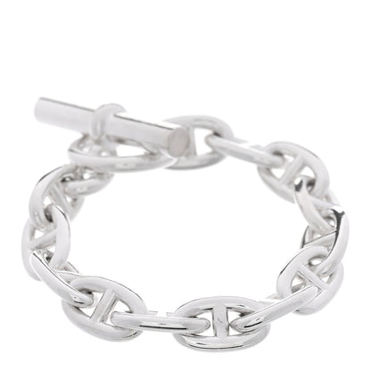 Hermes Sterling Silver MM Chaine D'Ancre Bracelet 1 of 3