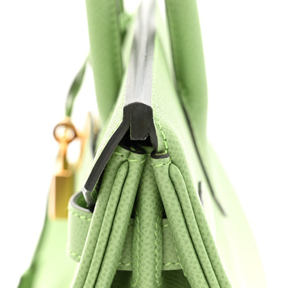 Hermes Epsom BIRKIN 30 Vert Criquet 11 of 12