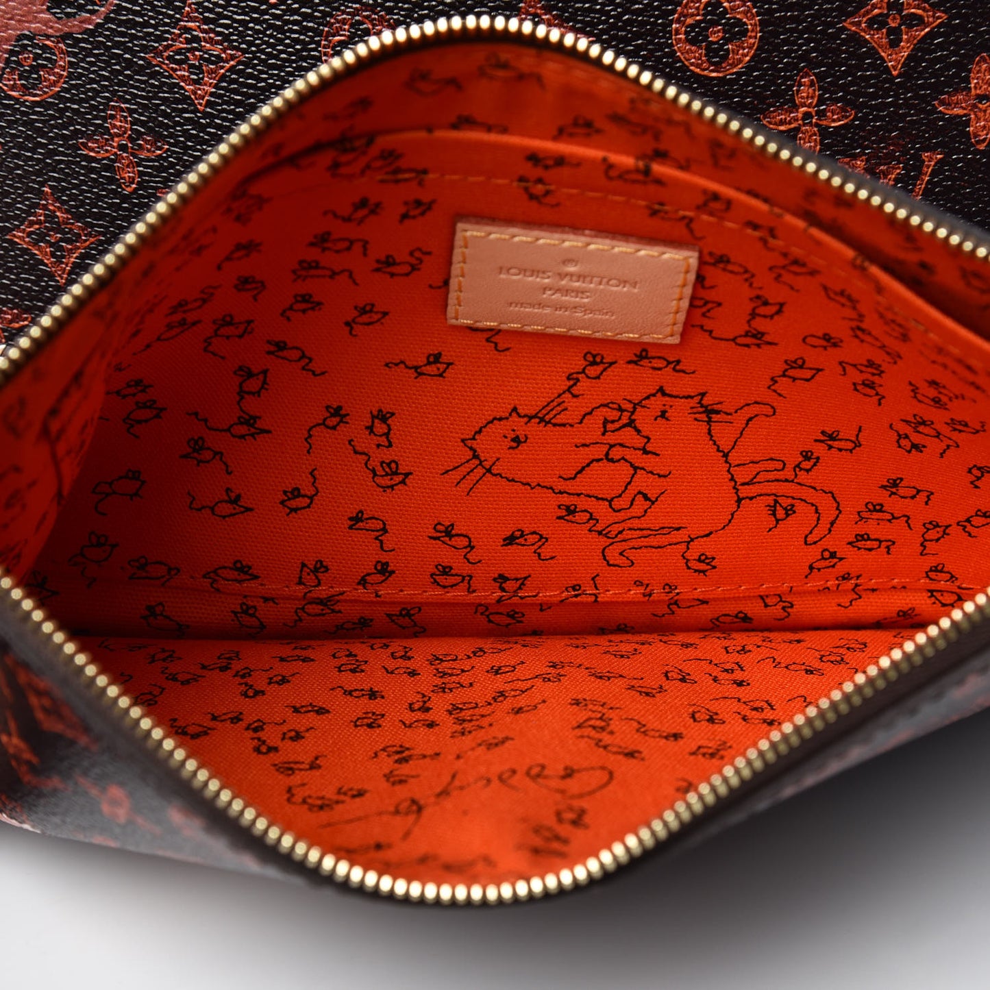 Catogram Neverfull MM Marron