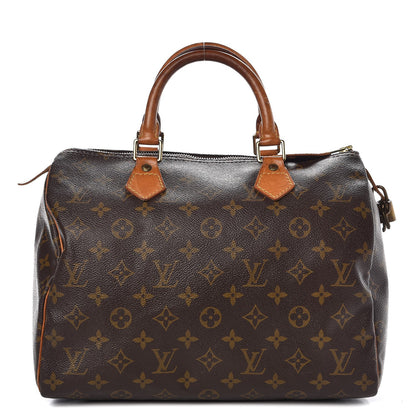 Louis Vuitton Monogram Speedy 30 1 of 23
