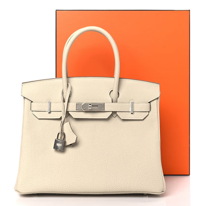 Hermes Togo Birkin 30 Craie 10 of 10
