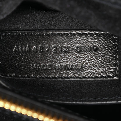 Saint Laurent Metallic Calfskin Matelasse Chevron Monogram Medium College Bag Bronze 8 of 14