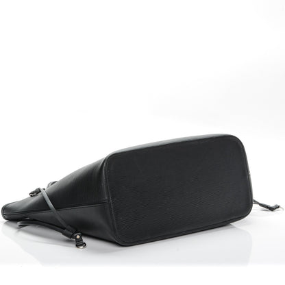 Louis Vuitton Epi Neverfull MM Black 4 of 9