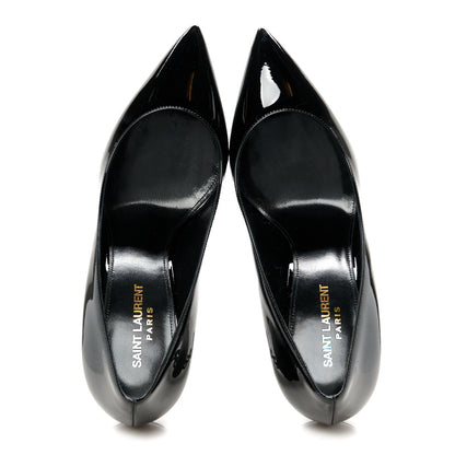 Saint Laurent Patent Opyum 85 Pumps 39 Black 2 of 10