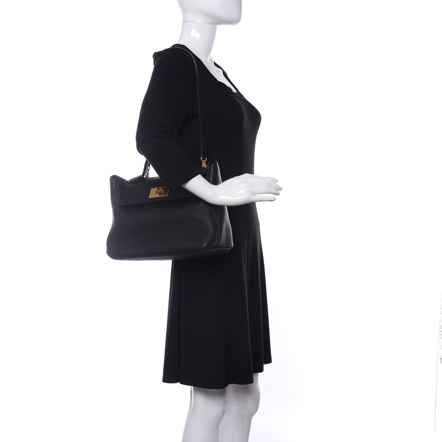 Hermes Taurillon Maurice Swift 24/24 29 Black 2 of 11