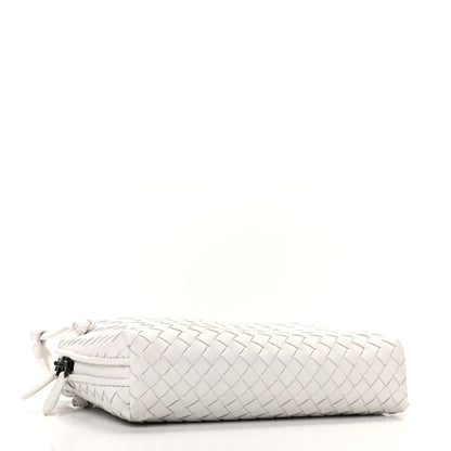 Bottega Veneta Nappa Intrecciato Nodini Crossbody Messenger White 4 of 9