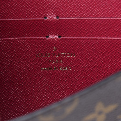 Louis Vuitton Monogram Jeanne Wallet Fuchsia 6 of 7