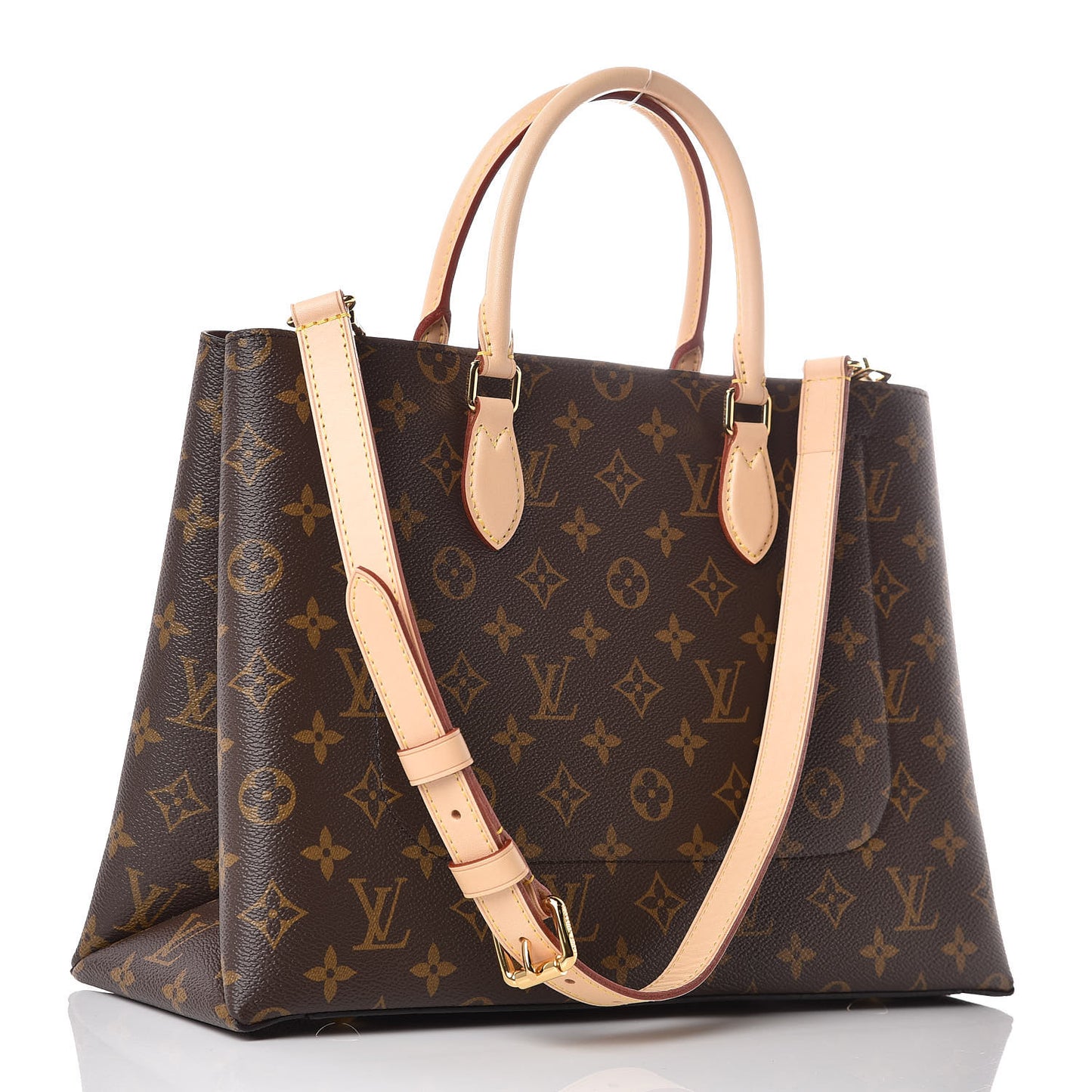 Monogram Flower Tote