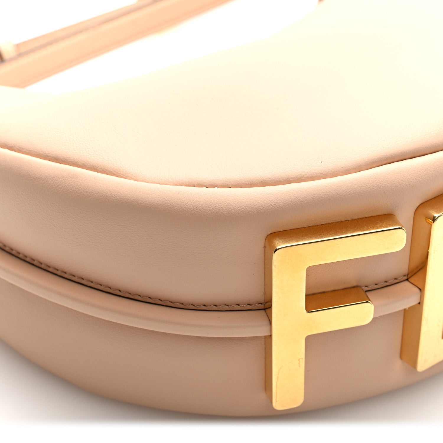 Fendi Vitello Grace Matte Small Fendigraphy Hobo Bag Light Rose 9 of 10