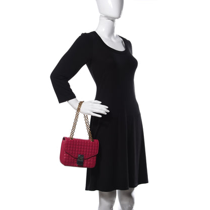 Celine Calfskin Quilted Small C Bag Pink 2 of 9