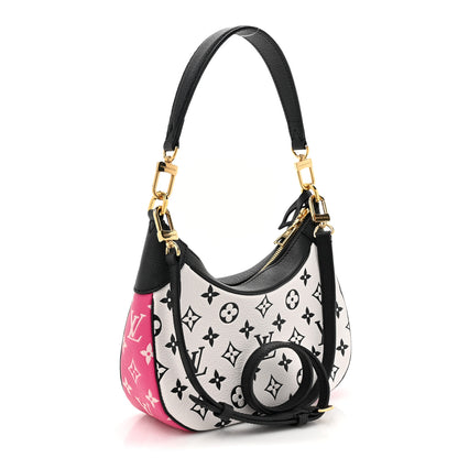 Louis Vuitton Empreinte Monogram Spring in the City Bagatelle NM Black White Pink 3 of 9