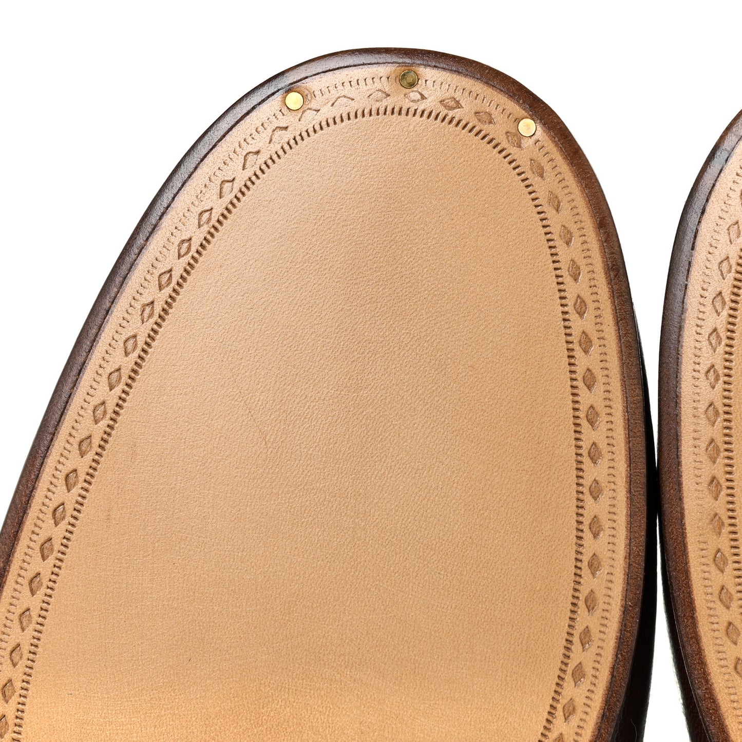 Goatskin Mens Horsebit Slippers 9 Light Brown