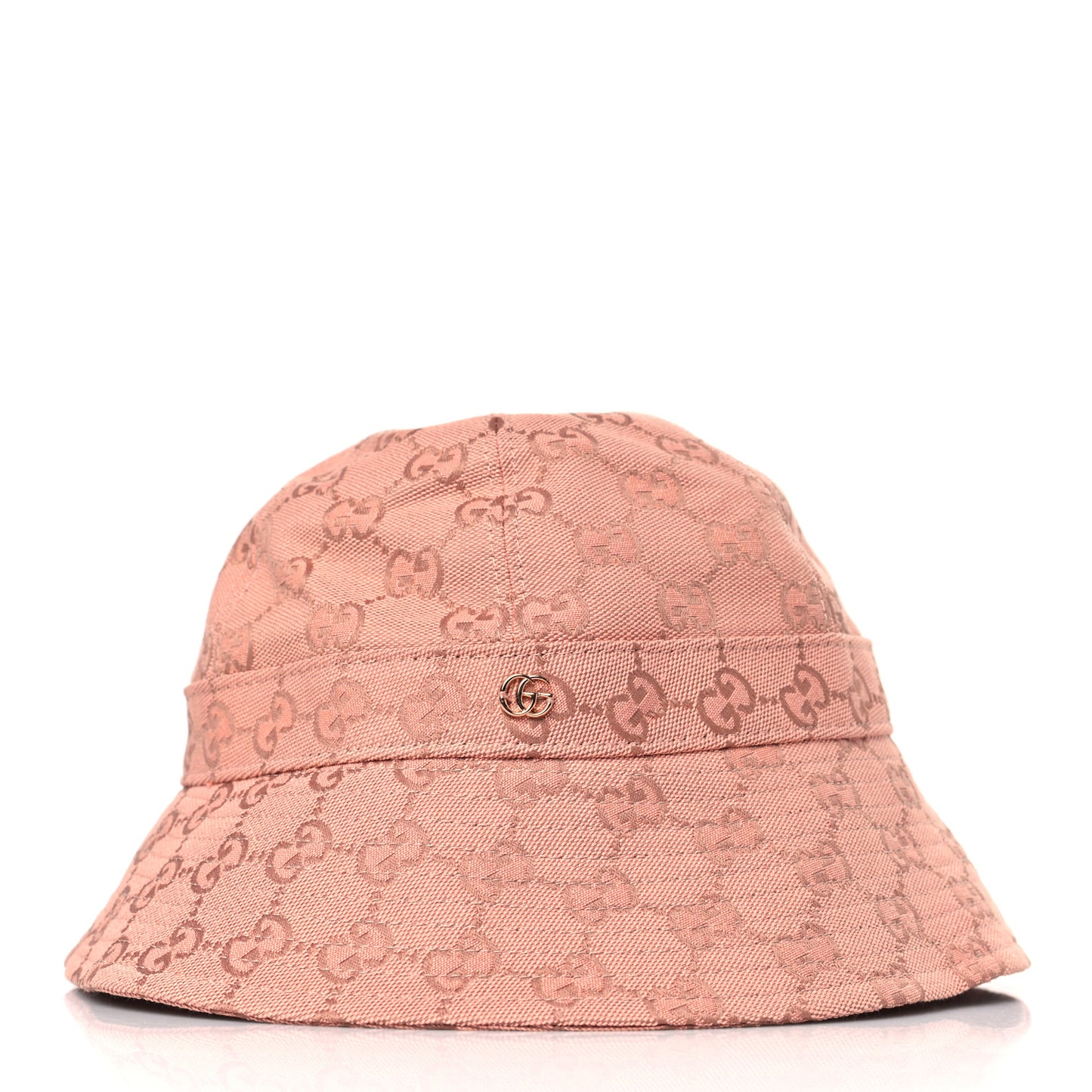 New Canvas GG Monogram Alina Bucket Hat M Pink