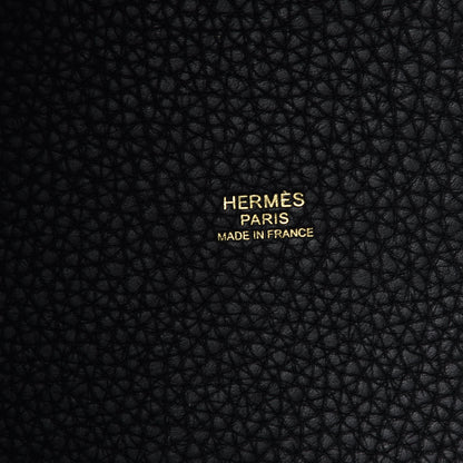 Hermes Taurillon Clemence Picotin Lock 18 PM Black 6 of 8