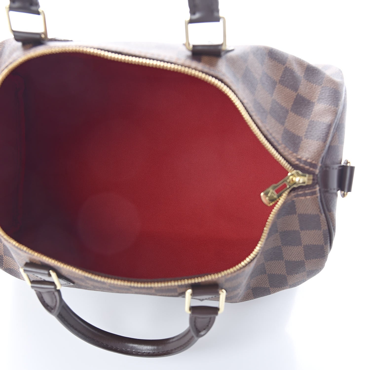 Louis Vuitton Damier Ebene Speedy Bandouliere 35 6 of 9