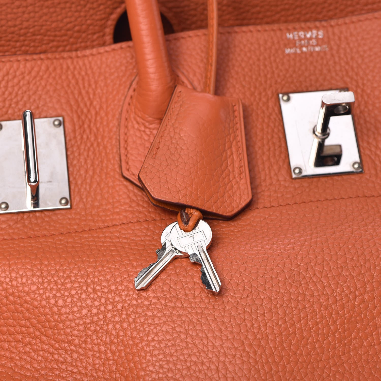 Hermes Taurillon Clemence JPG Birkin 42 Potiron 20 of 32