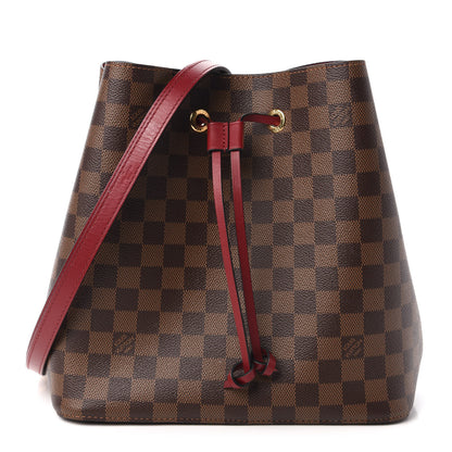 Louis Vuitton Damier Ebene Neonoe MM Cherry Berry 1 of 10