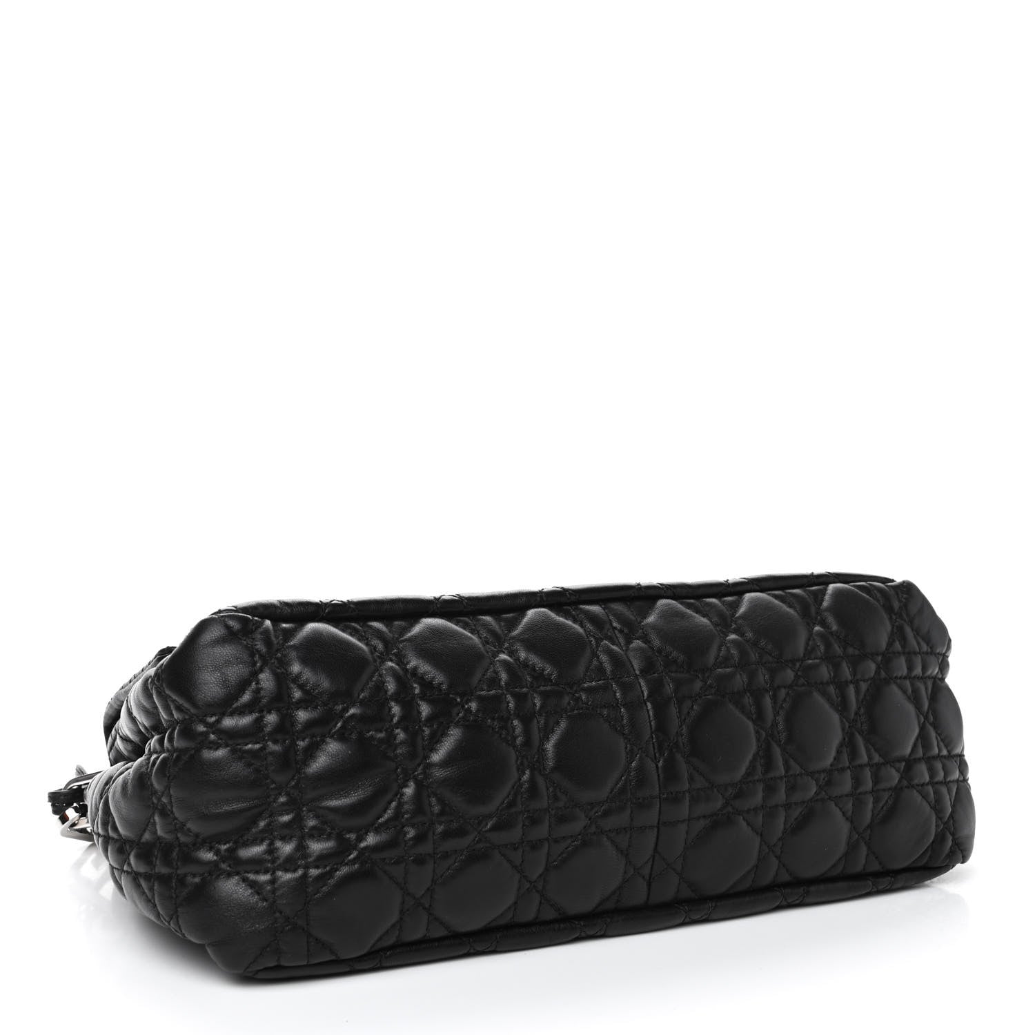 Christian Dior Lambskin Cannage Large Miss Dior Flap Black 3 of 4