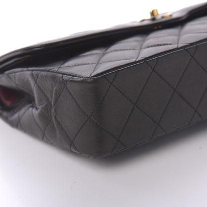 Chanel Lambskin Quilted Medium Double Flap Black 5 of 11