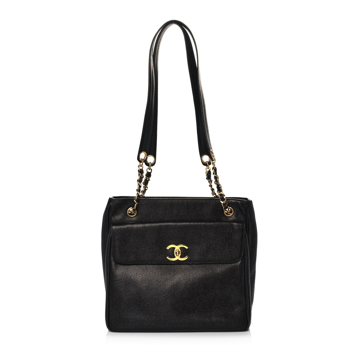 Caviar CC Shopper Tote Black
