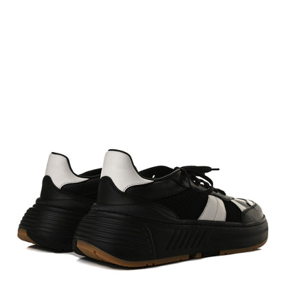 Bottega Veneta Calfskin Technical Mesh Speedster Sneakers 42 Black 4 of 10
