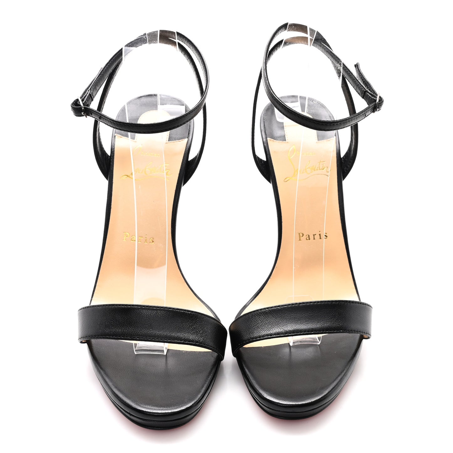 Nappa Loubi Queen 120 Pumps 39 Black