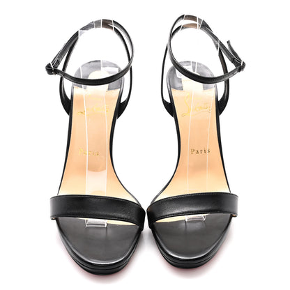 Christian Louboutin Nappa Loubi Queen 120 Pumps 39 Black 3 of 8