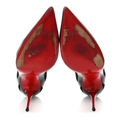 Christian Louboutin Kid Patent Super Pump 100 Pumps 38 Black 6 of 8