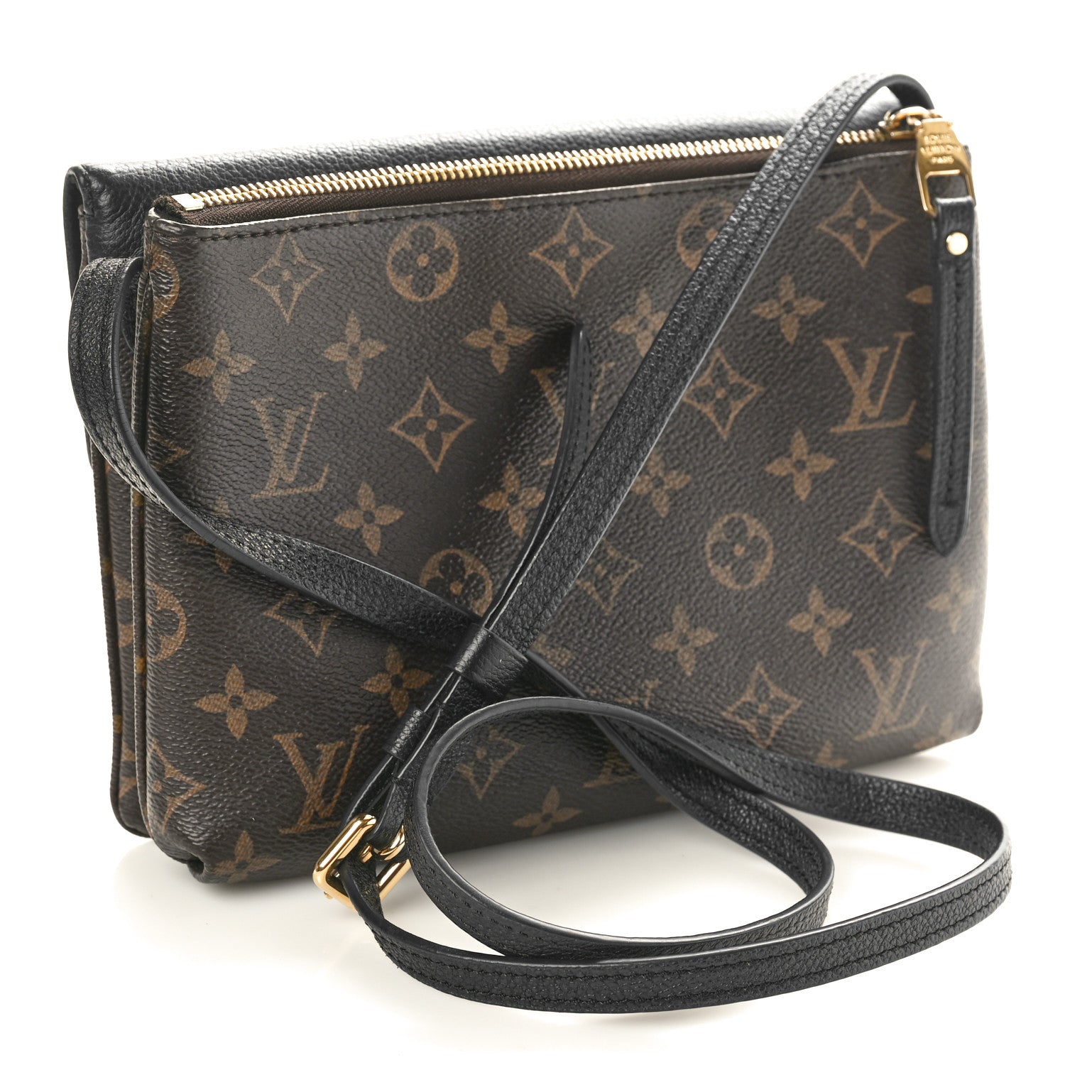 Louis Vuitton Monogram Twice Pochette Black 3 of 11