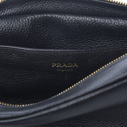 Prada Vitello Phenix Crossbody Bag Black 8 of 11